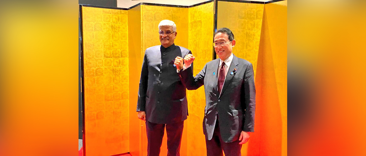  Visit of Honorable Minister of Jal Shakti, Shri Gajendra Singh Shekhawat to Japan to attend the 4th Asia Pacific Water Summit (4th APWS) during April 23-24, 2022