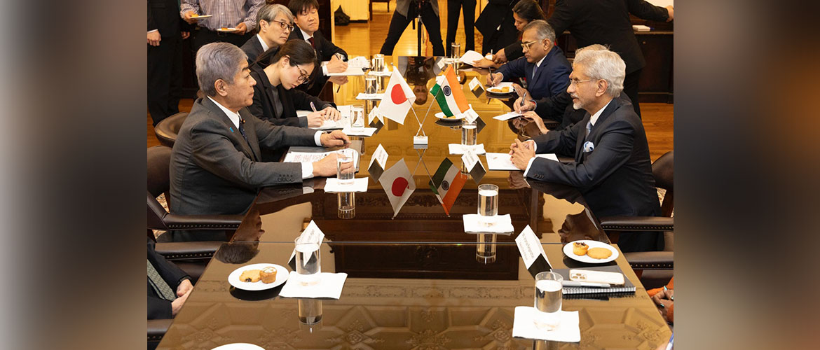 External Affairs Minister Dr. S. Jaishankar met the Foreign Minister of Japan H.E. Mr. Takeshi Iwaya on 19 January 2025 in Washington D.C.