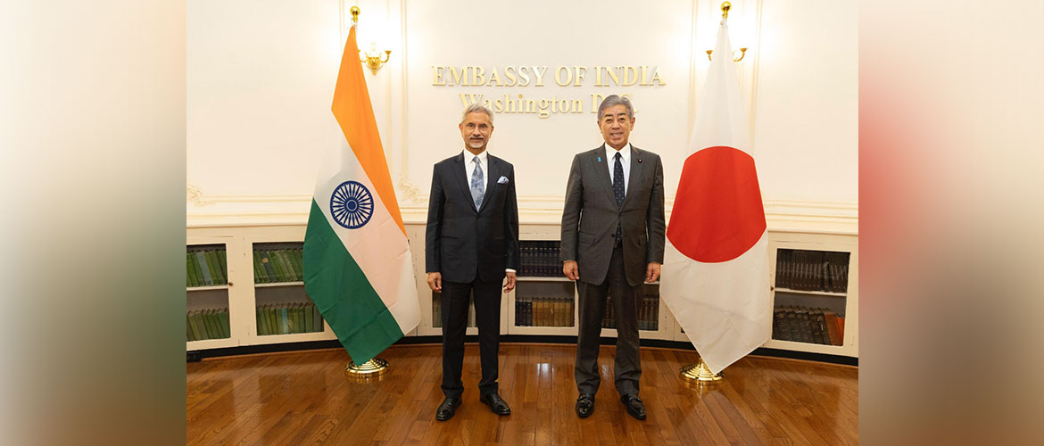 External Affairs Minister Dr. S. Jaishankar met the Foreign Minister of Japan H.E. Mr. Takeshi Iwaya on 19 January 2025 in Washington D.C.