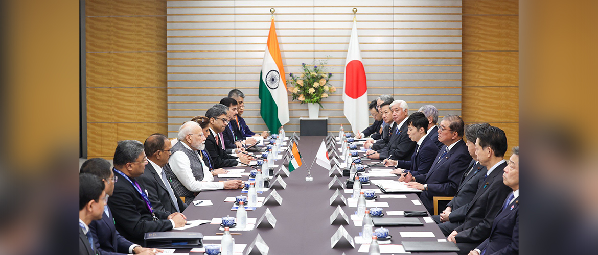Hon’ble Prime Minister Shri Narendra Modi held 15th Annual Summit Meeting with Hon’ble Prime Minister Mr Shigeru Ishiba of Japan. (29.08.2025)