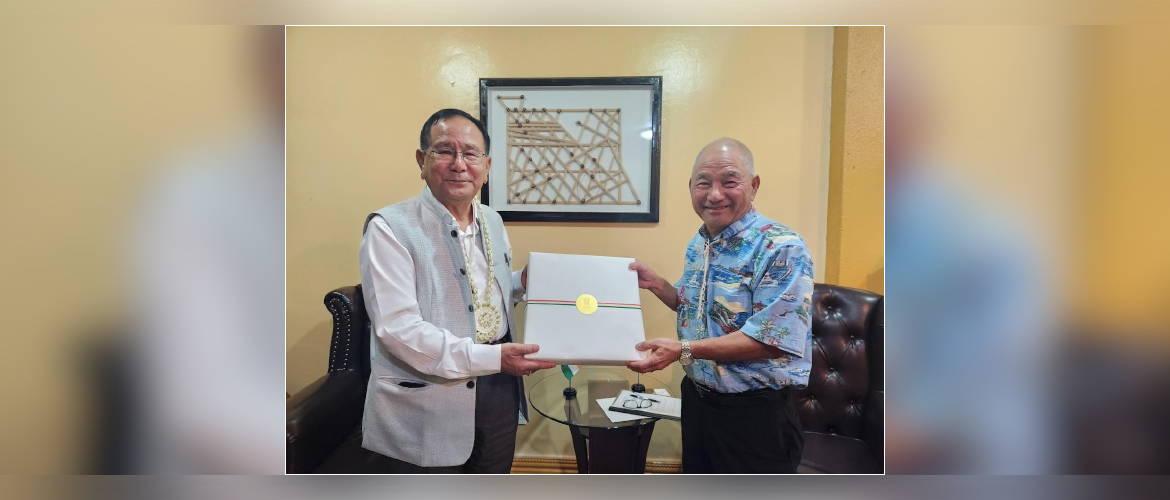  Minister of State Shri Rajkumar Ranjan Singh met with Minister of Foreign Affairs and Trade of the Republic of the Marshall Islands H.E. Jack Ading