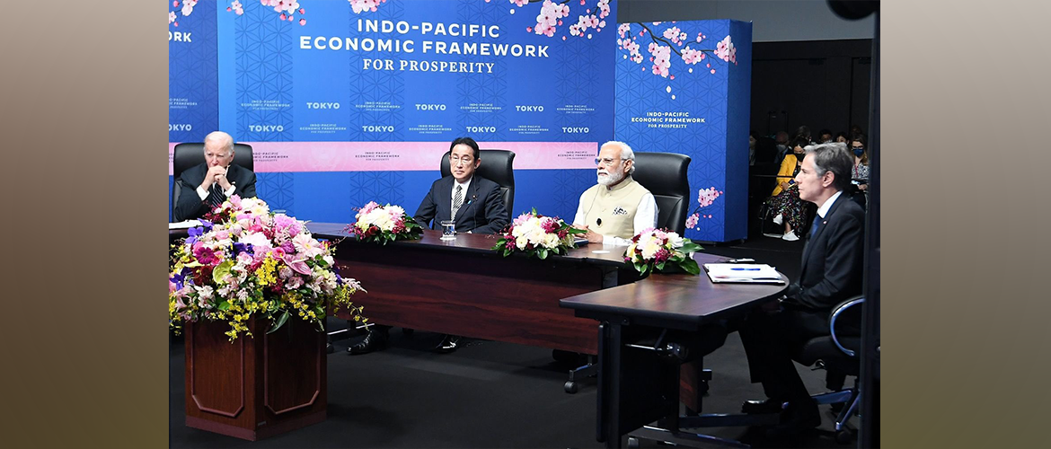  PM participated in the launch of Indo-Pacific Economic Framework during his visit to Japan
