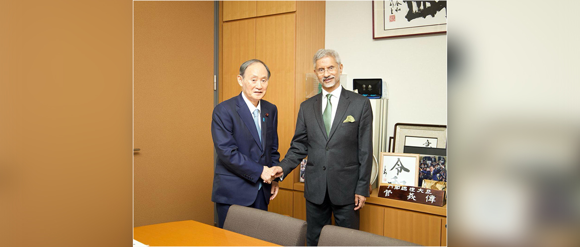  External Affairs Minister Dr. S. Jaishankar met H.E. Mr. Yoshihide Suga, Chairman of the Japan India Association and former Prime Minister of Japan in Tokyo (March 08, 2024)