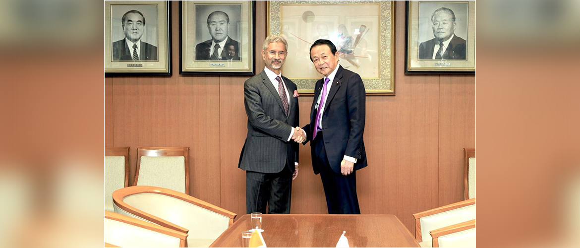  External Affairs Minister, Dr. S. Jaishankar met H.E. Mr. Taro Aso, Vice President of the Liberal Democratic Party of Japan in Tokyo (March 07, 2024)