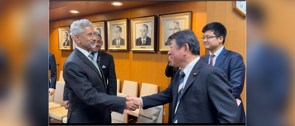  External Affairs Minister, Dr. S. Jaishankar met H.E. Mr. Toshimitsu Motegi, Secretary General of the Liberal Democratic Party of Japan in Tokyo (March 08, 2024)