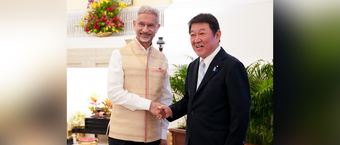 External Affairs Minister Dr. S. Jaishankar held a meeting with Foreign Minister of Japan Mr Toshimitsu Motegi on 25 May 2026 ahead of QUAD Foreign Ministers’ Meeting in New Delhi